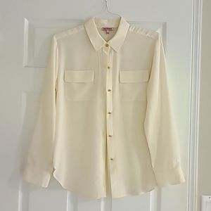 Juice Couture silk blouse size 6 or Medium.